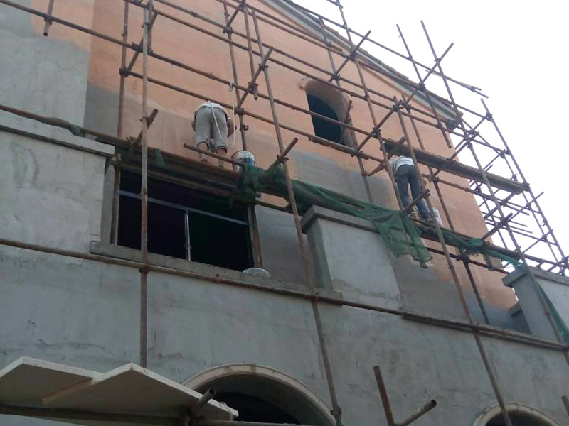 外墻涂料幾種施工工藝？有效方案！